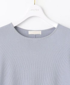 ANY SIS 【洗える】タックスリーブパール調 ニット
