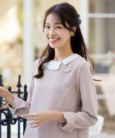 Tiaclasse フェイクパールムーンブローチ