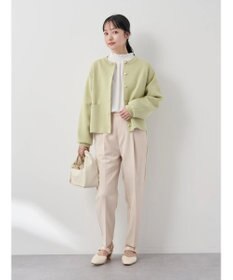 earth music&ecology シャーリングネックブラウス