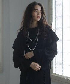 Green Parks ■ＥＳＣＡＲ　フリルスリーブプルオーバー