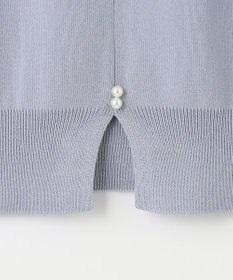 ANY SIS 【洗える】タックスリーブパール調 ニット