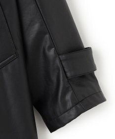 J.PRESS MEN 【プロテインレザー】ステンカラーコート