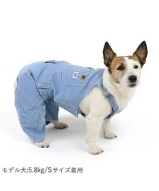 PET PARADISE Lee ライトデニム オーバーオール 小型犬