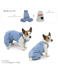 PET PARADISE Lee ライトデニム オーバーオール 小型犬