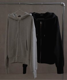 WEGO ショートダブルZIPパーカー