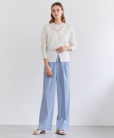 BEIGE， APOPHY / ステッチディテールイージータックパンツ