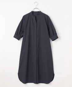 #Newans 【ANSWER for 骨格ストレート】バンドカラーシャツワンピース