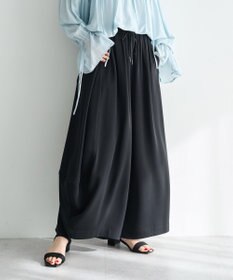 YECCA VECCA コクーンドレープワイドパンツ