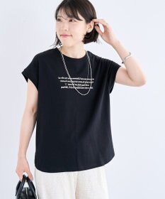 Green Parks ・ｓｗｉｎｇ　ｂｙ　フレンチスリーブ刺繍ＴＥＥ