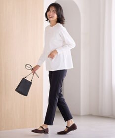 ANY L 【洗濯機可】チビロゴロングスリーブＴシャツ