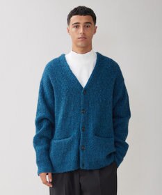 UNFILO MENS 【男女兼用】へアリー ニットカーディガン