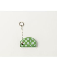 MIYABIYA La quoh with kirakaracho 南蛮七宝プリントレザー キーチャーム