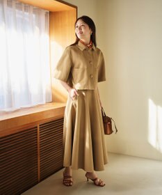 #Newans 【シワになりにくい】〈花乃まりあさんコラボ〉サーキュラースカート