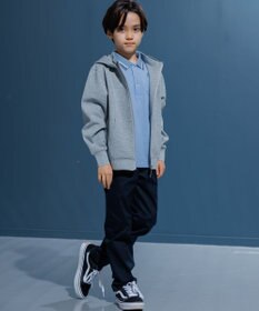 J.PRESS KIDS 【100-130cm】ダンボールニット ロゴ パーカー