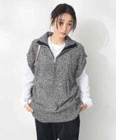 CRAFT STANDARD BOUTIQUE モールニットジップベスト