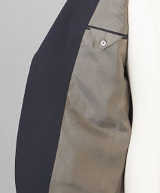 GOTAIRIKU オールシーズン対応【御幸毛織】WOOL×SOLOTEX ストレッチスーツ（ネイビー無地）