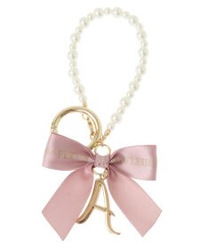 Maison de FLEUR イニシャルリボンパールチャーム