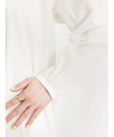 CRAFT STANDARD BOUTIQUE インド綿Ａラインシャツワンピース