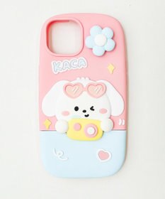 WEGO スピンフラワードッグiphoneケース