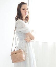 style code 【MERCURYDUO/マーキュリーデュオ】ストライプキルティング　バニティミニショルダーバッグ