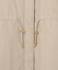 自由区 S 【撥水加工・洗える】コットンナイロンタッサーライナー付きスタンドカラー コート