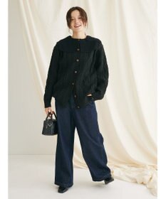 CRAFT STANDARD BOUTIQUE リサイクルポリエステルケーブルカーディガン