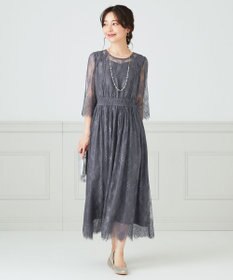 ANY SIS 【洗える】パネルレース ドレス