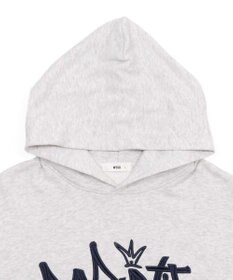 WEGO 【ユニセックス着用ITEM/SMLサイズ展開】グラフィックロゴプルパーカー