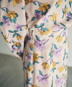 GRACE CONTINENTAL フラワー刺繍フレアスカート