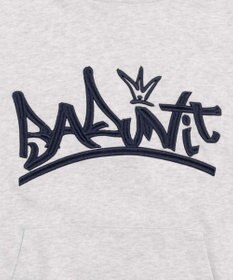 WEGO 【ユニセックス着用ITEM/SMLサイズ展開】グラフィックロゴプルパーカー