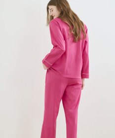 une nana cool 【綿100%】40/2コーマ天竺シルケットパジャマ MADE WITH LIBERTY FABRIC