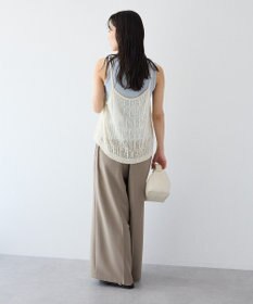 CRAFT STANDARD BOUTIQUE ノットヤーン透かしビスチェ