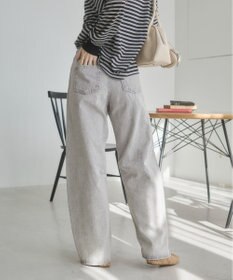 WEGO 【ANGIE VINTAGE】バレルレッグデニムパンツ
