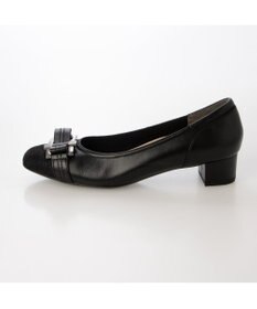 Riz raffinee <Riz raffinee>【3E】バックルリボンモチーフパンプス