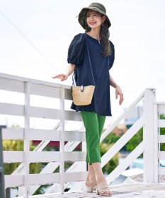 Tiaclasse ナチュラルな風合いのアンダリミックスクロシェハット