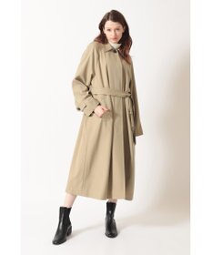 DAKS タータンチェックライニング ドルマンコート