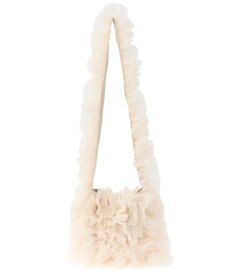 Green Parks ・ＱＵＯＮ　チュールフリルミニショルダー