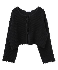 Green Parks ポコポコショート丈カーディガン