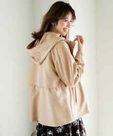 ANY SIS S 【2WAY】エレカジストレッチ フーデットハーフ アウター