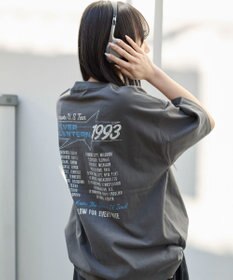 WEGO 【ユニセックス着用ITEM/SMLサイズ展開】ヴィンテージライクグラフィックT（SS）