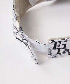 FILA GOLF／marie claire 【FILA GOLF】取り外し可能リボン付きサンバイザー