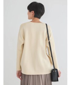 AMERICAN HOLIC バイパチ袖リブラグランニットプルオーバー