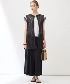 23区 【Indian Factory】アイレットレース ジレ