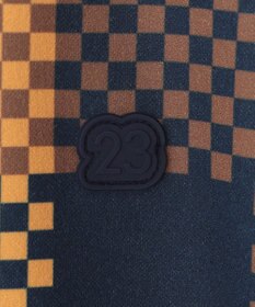 23区GOLF 【MEN/キングサイズ】【吸水速乾・UVケア】 チェック柄プリント 長袖シャツ