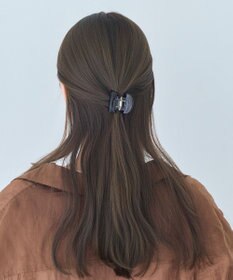 Phoebe ミルキースタッズミニバンスクリップ　ブラック