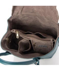 UNBILLION 【テレビ ドラマ着用アイテム】cachecache ショルダー付きパーテーション合成皮革トート