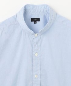 JOSEPH HOMME リネンストレッチブロード 　ウィングカラー半袖シャツ