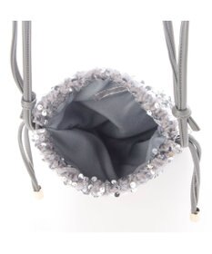 UNBILLION カシュカシュ cachecache / スパンコール巾着ミニショルダーバッグ