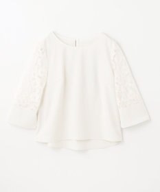 ANY 【洗える】七分袖ブラウス×パンツ セットアップ