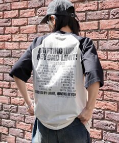 WEGO 【ユニセックス着用ITEM/MLサイズ展開】ヴィンテージライクラグラングラフィックT（SS）